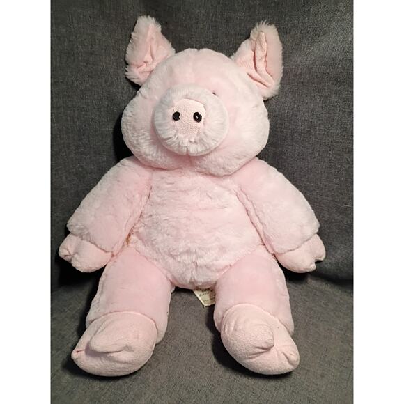 Build a Bear Pink Pig 20" Retired Overstuffed The First Edition Pig - Picture 1 of 2